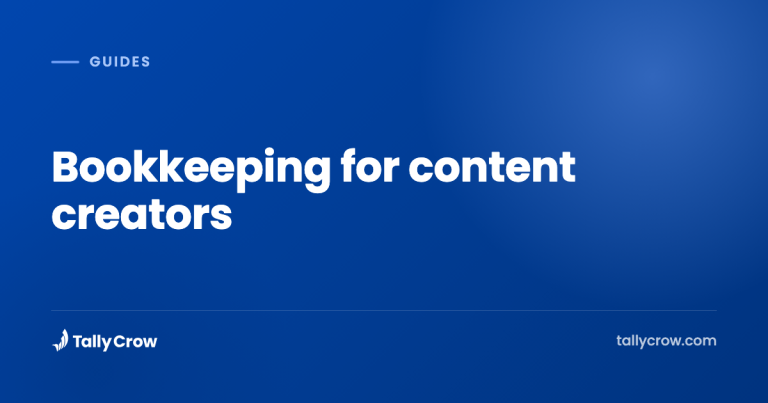 Bookkeeping for content creators (a simple setup for people who never signed up to be accountants)